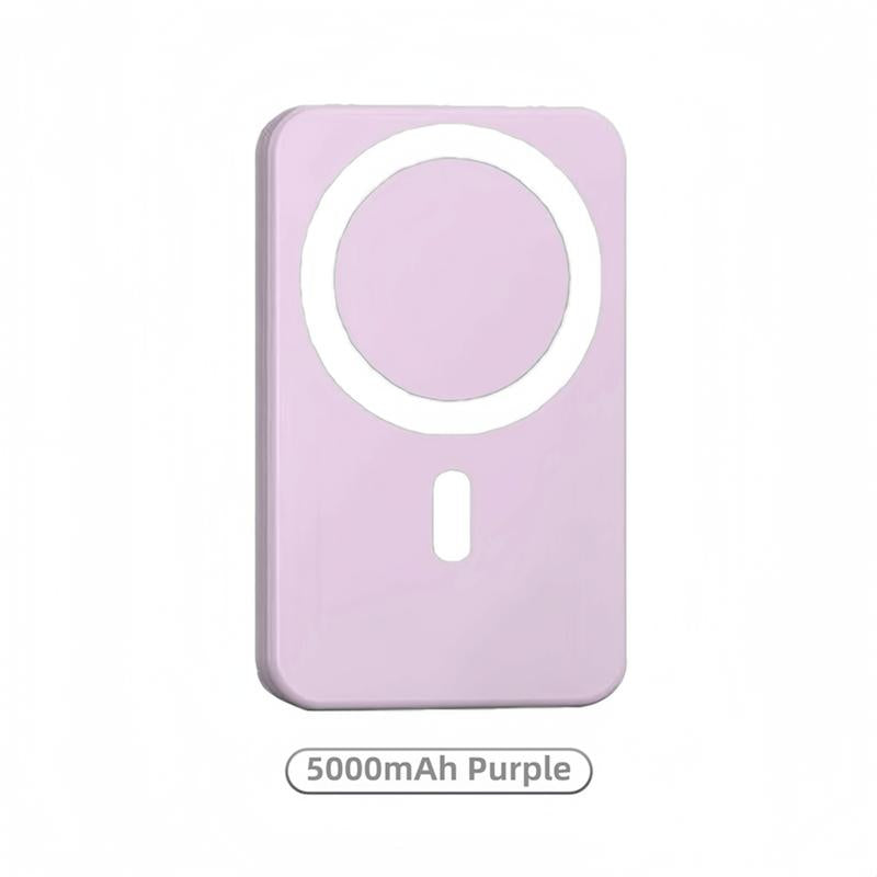 Magnetic Portable Charger 5000mAh โ MagSafe Wireless Power Bank with 20W Fast Charge
