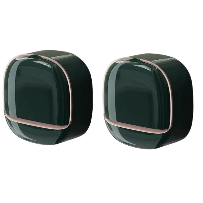 Waterproof Soap Box for Shower – Hanging Soap Holder with Drainage for Bathroom Storage