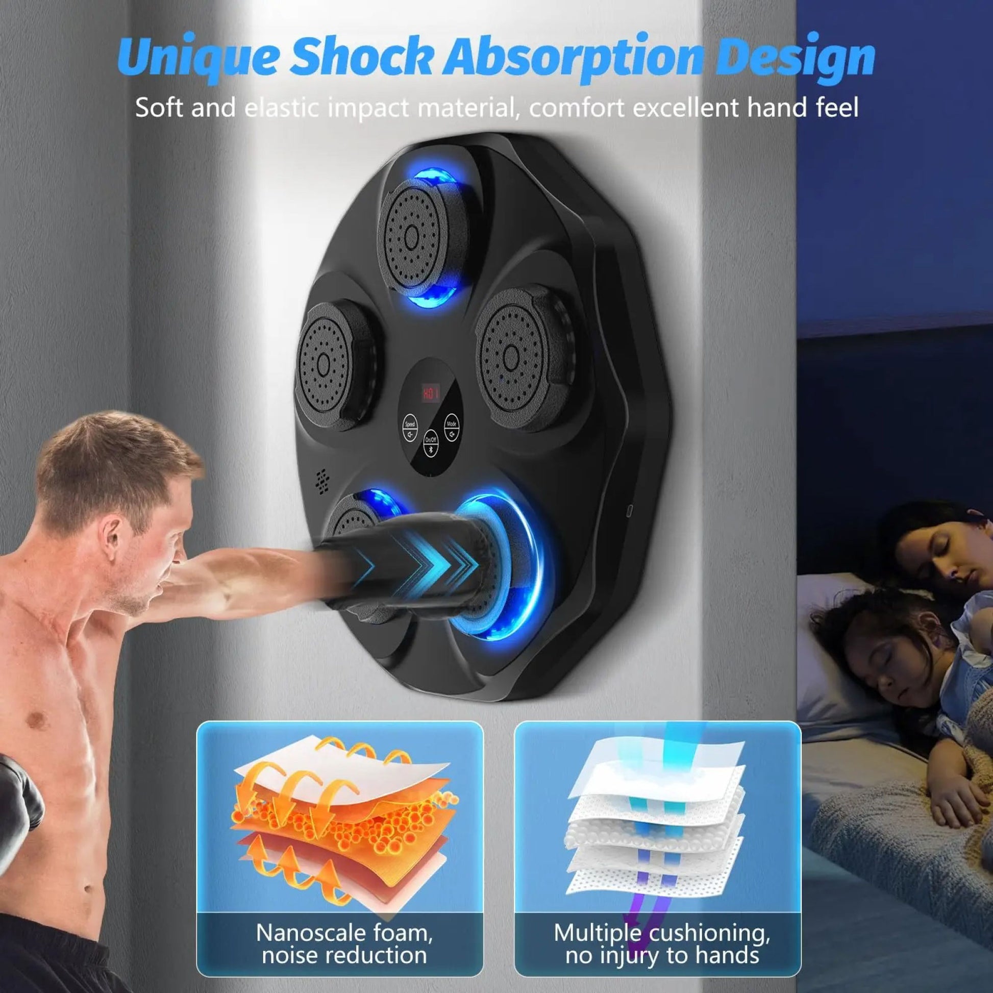 BeatBox ™ Interactive Music Boxing with Gloves SKY MEGA BOX