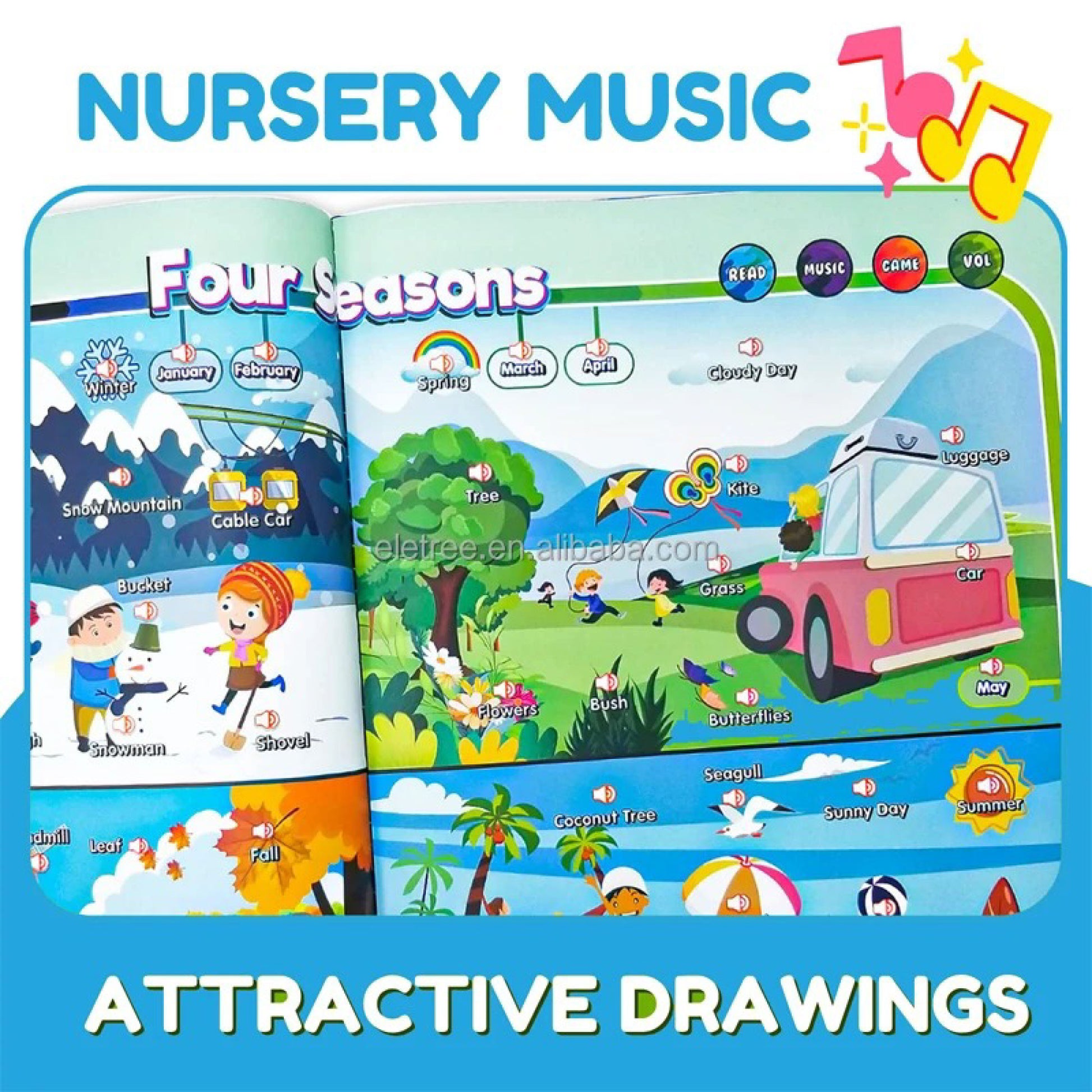 Learn & Play™ Interactive Sound Book SKY MEGA BOX