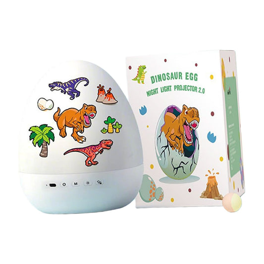 DinoGlow™ 2-in-1 Projector & Night Lamp with Music