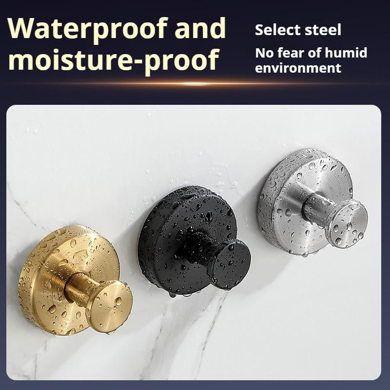 Stainless Steel Suction Cup Hooks – No Drill, No Damage Wall Organiser