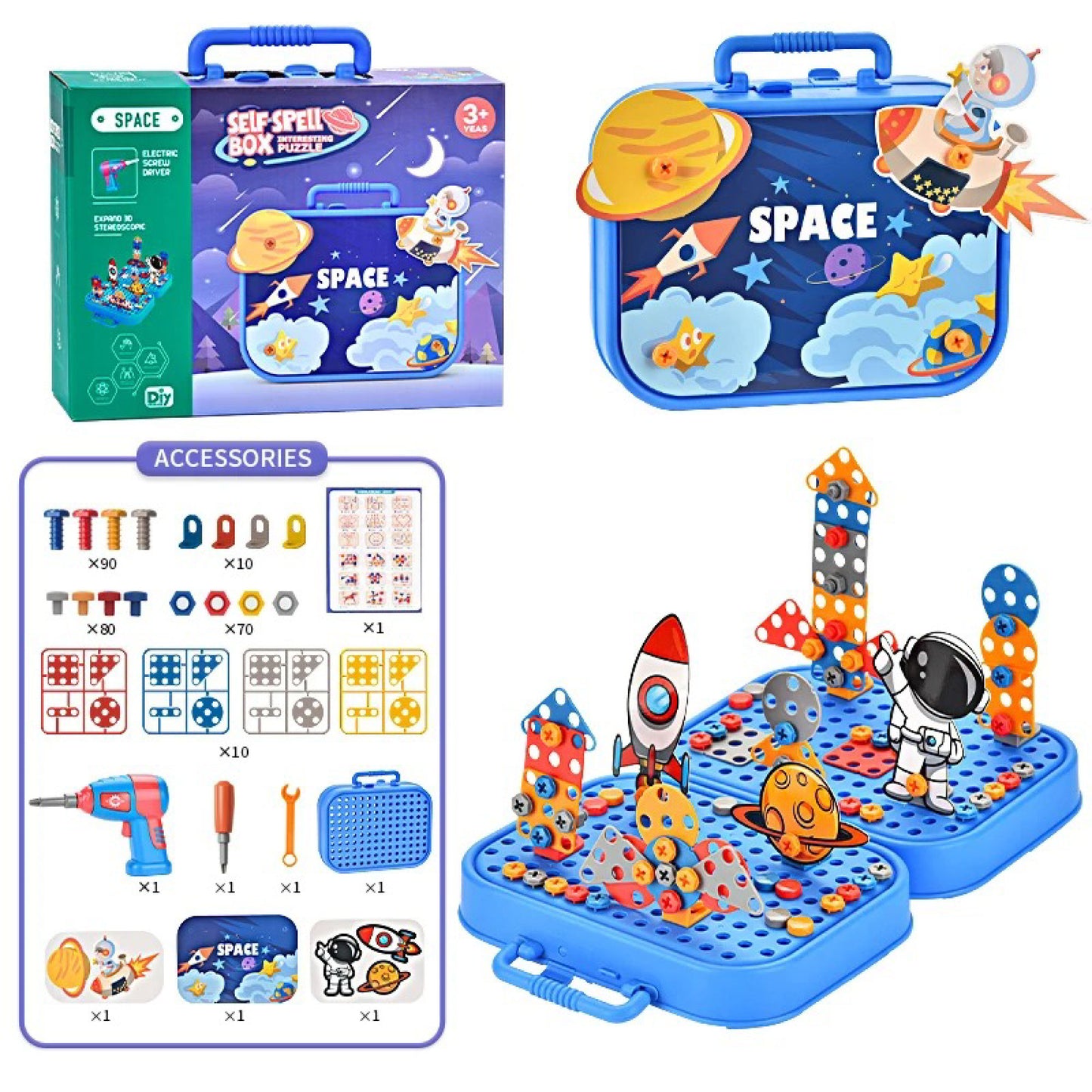 BuildMaster™ Kids Toolbox SKY MEGA BOX