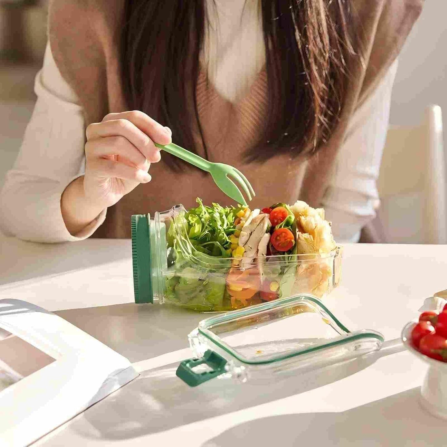 Portable Salad Pod – Fresh Meals Anywhere!