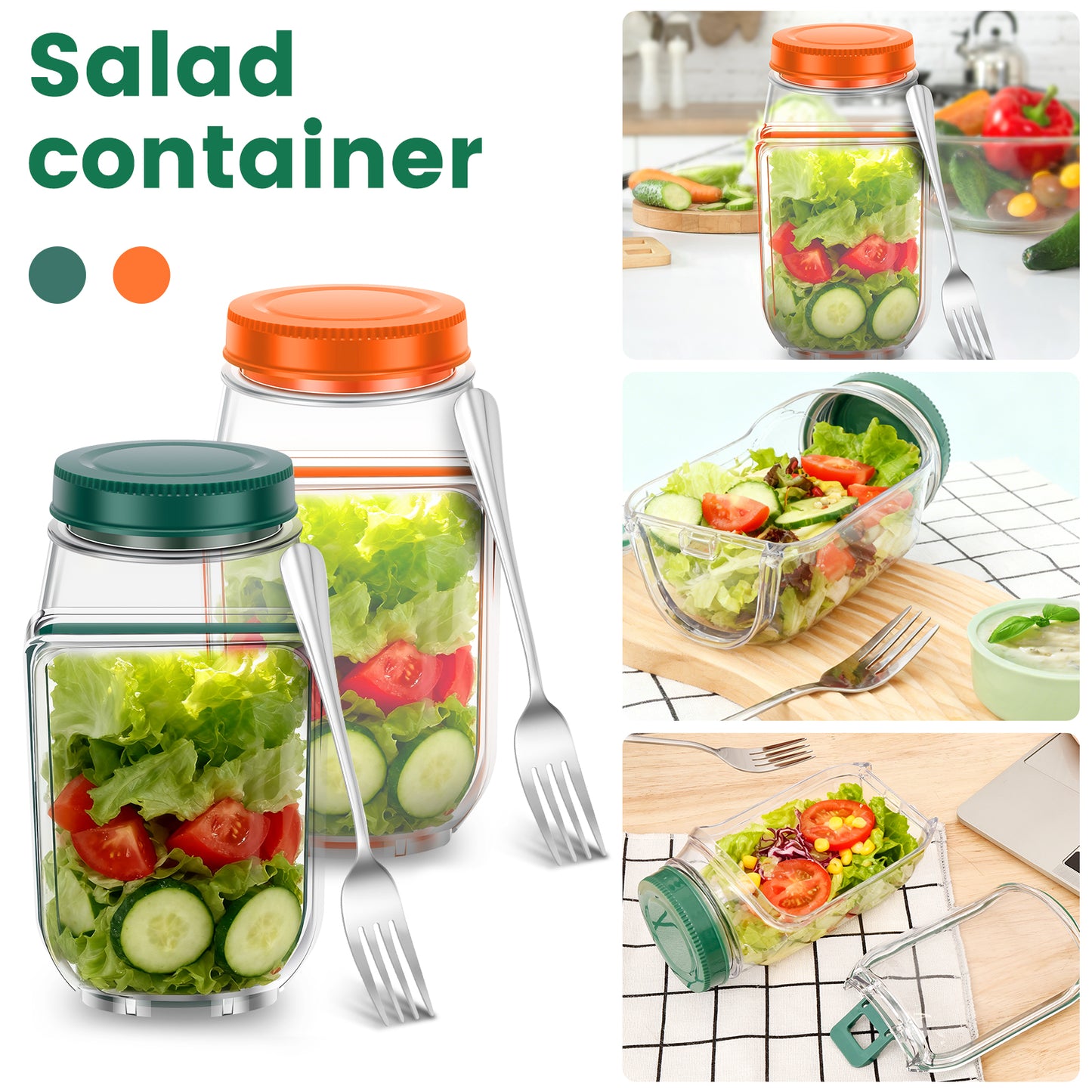 Portable Salad Pod – Fresh Meals Anywhere!