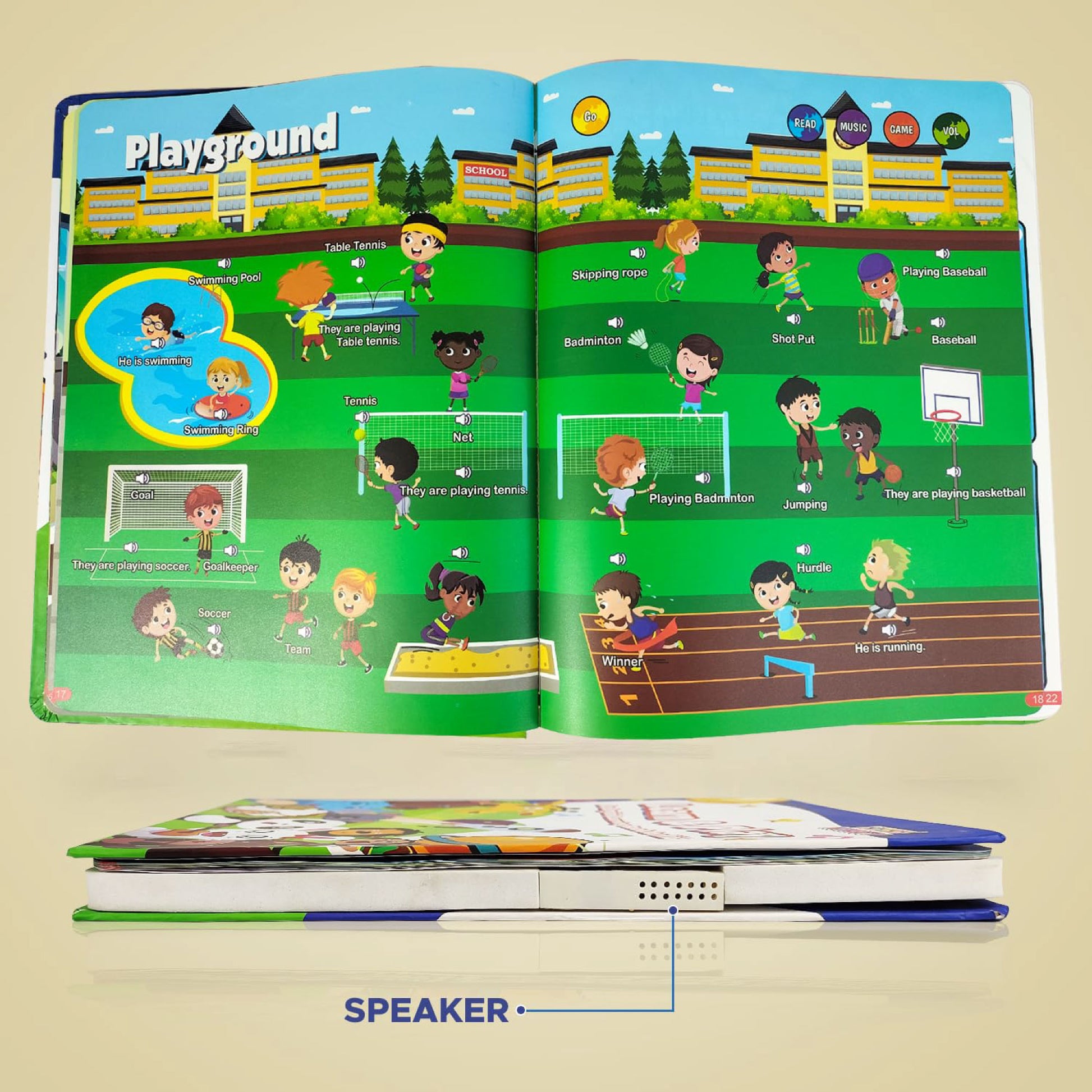 Learn & Play™ Interactive Sound Book SKY MEGA BOX