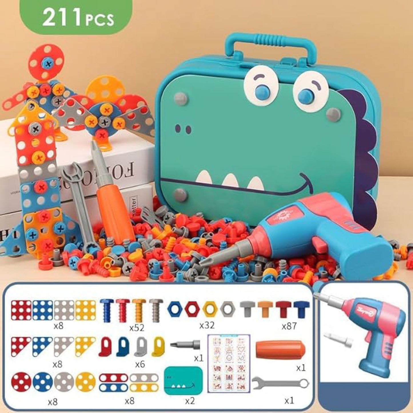 BuildMaster™ Kids Toolbox SKY MEGA BOX