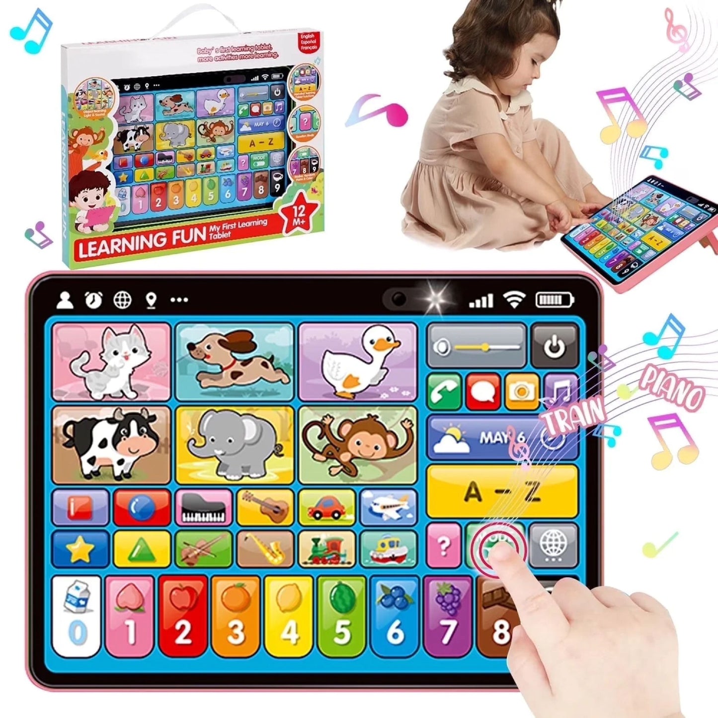 TrioLingo™ 3-Language Tablet SKY MEGA BOX