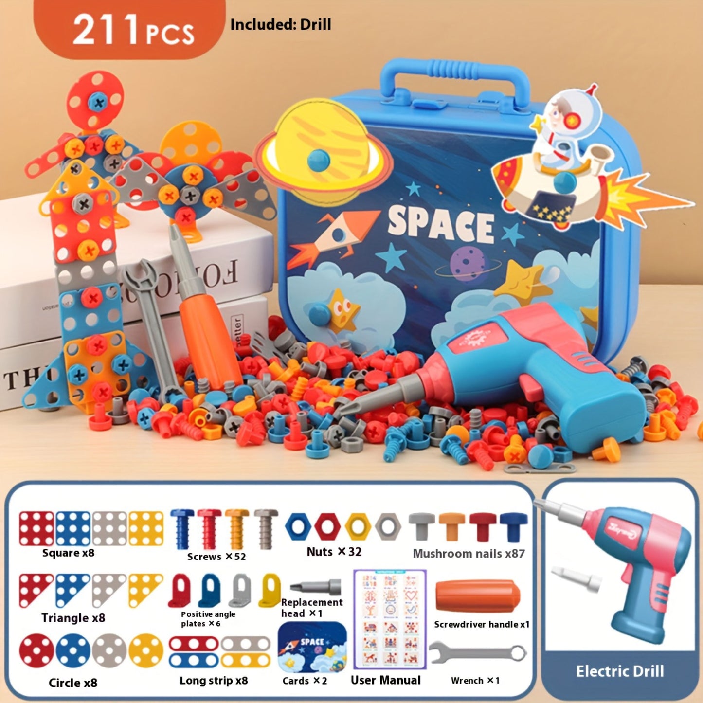 BuildMaster™ Kids Toolbox SKY MEGA BOX