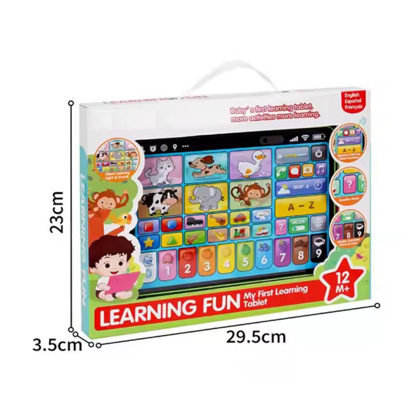TrioLingo™ 3-Language Tablet SKY MEGA BOX