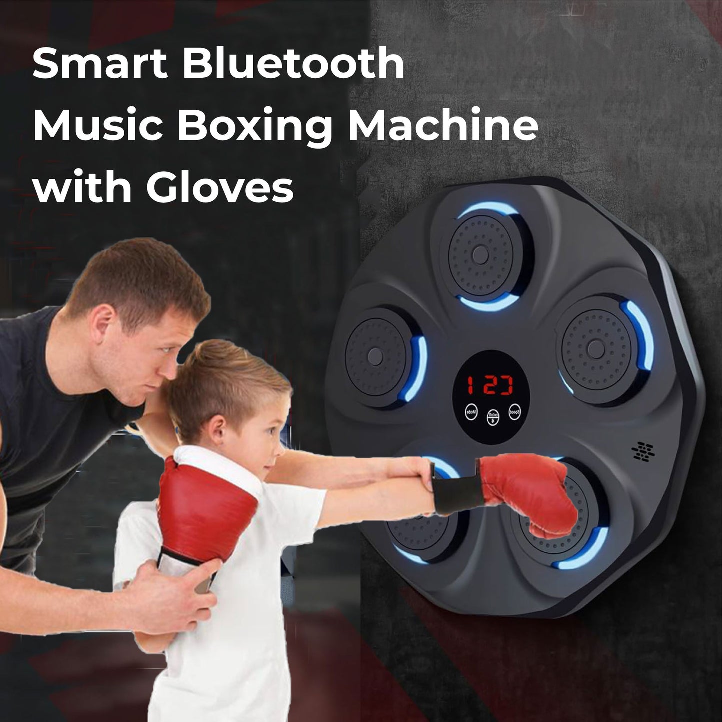 BeatBox ™ Interactive Music Boxing with Gloves SKY MEGA BOX