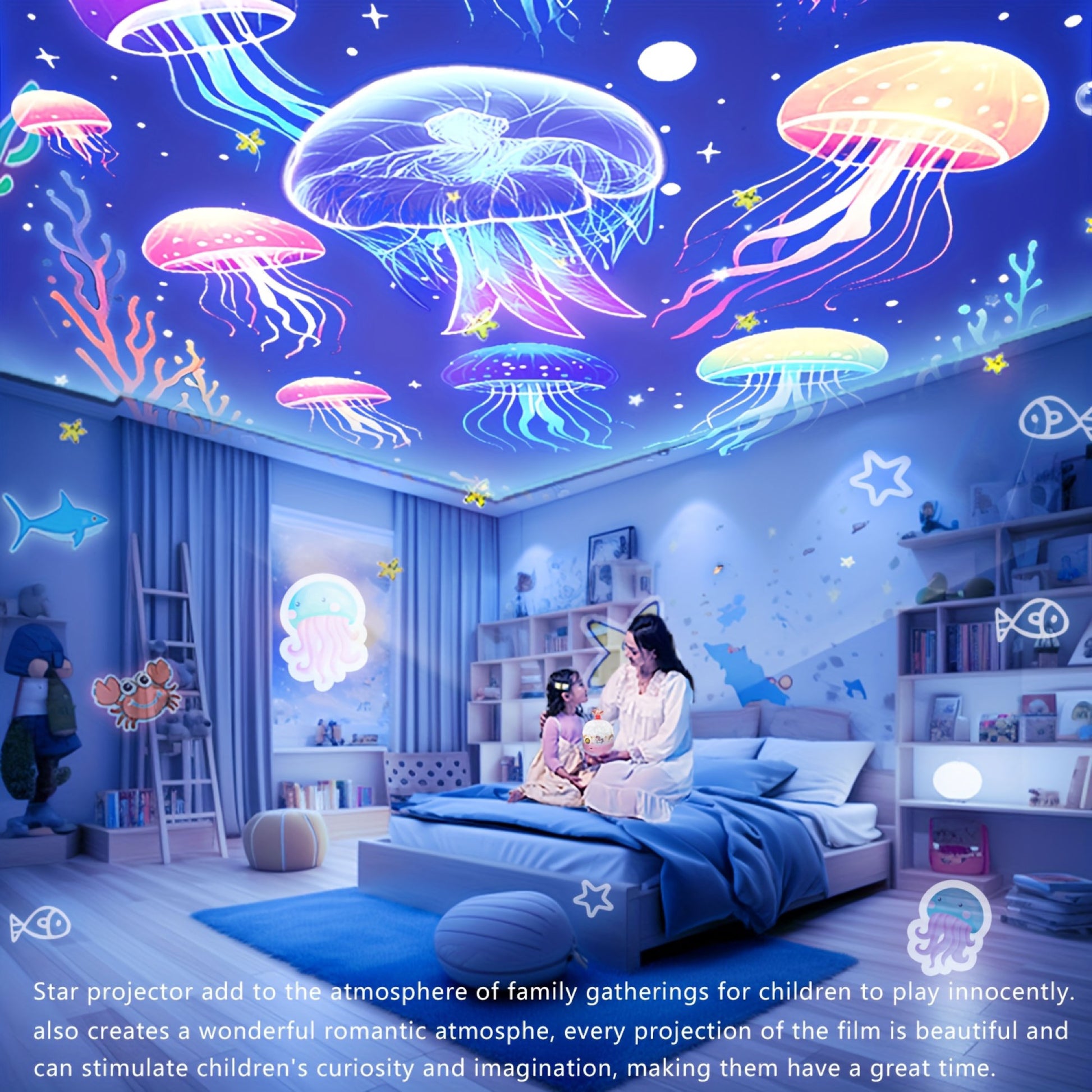 DinoGlow™ 2-in-1 Projector & Night Lamp with Music SKY MEGA BOX