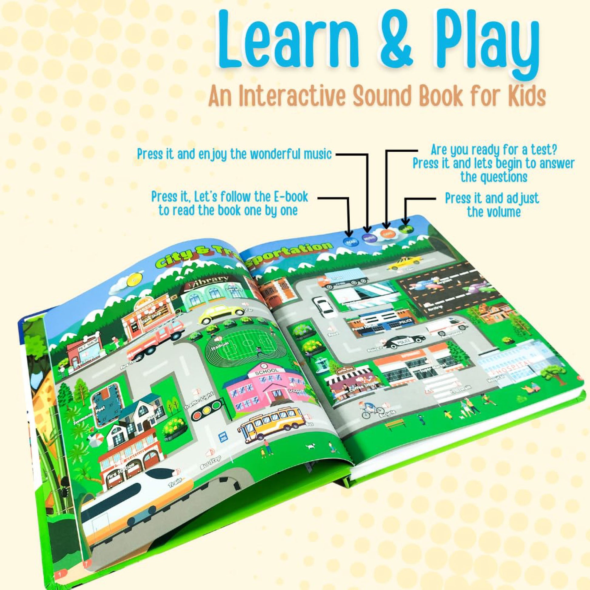 Learn & Play™ Interactive Sound Book SKY MEGA BOX