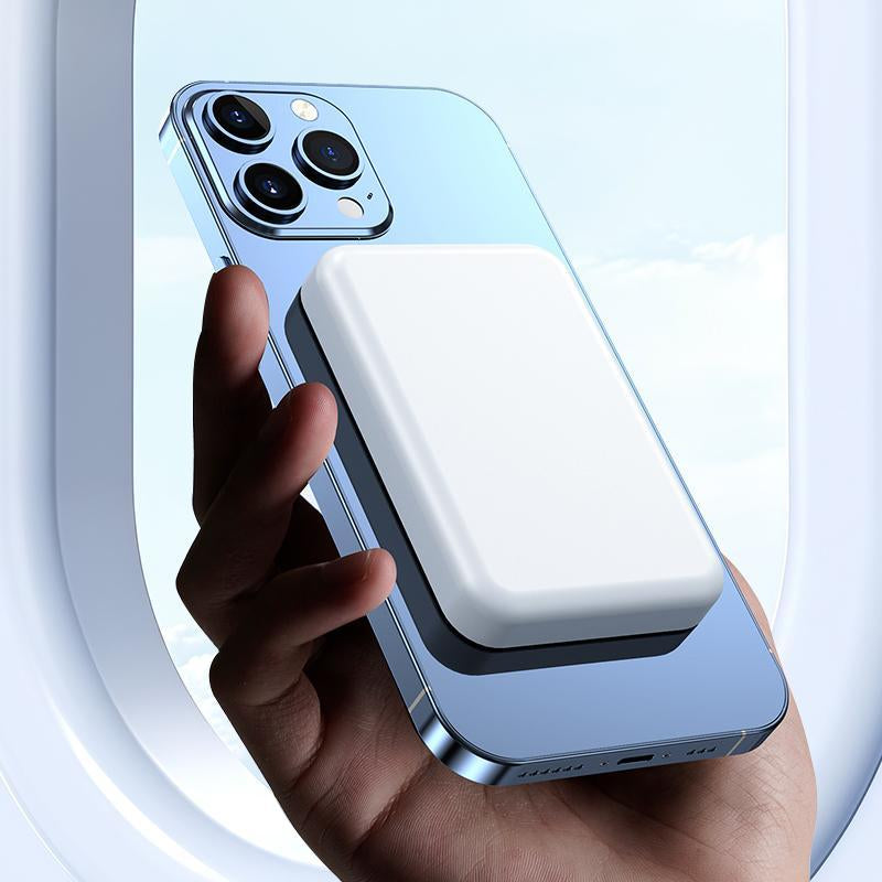 Magnetic Portable Charger 5000mAh – MagSafe Wireless Power Bank with 20W Fast Charge