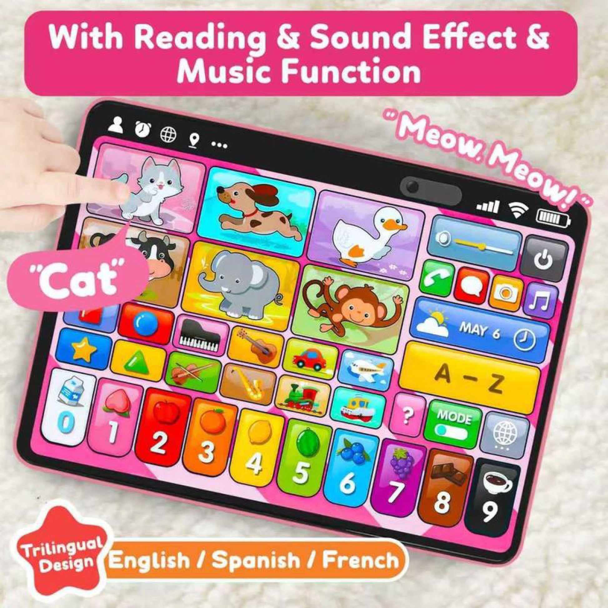 TrioLingo™ 3-Language Tablet SKY MEGA BOX