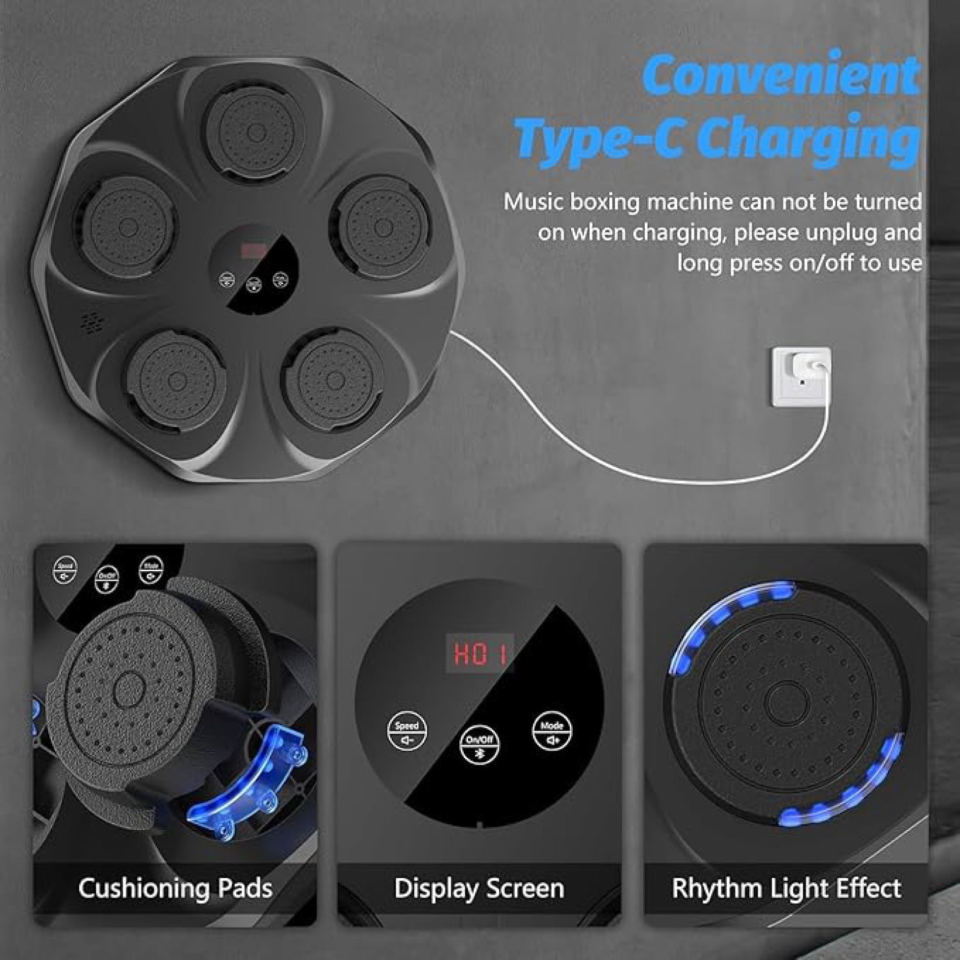 BeatBox ™ Interactive Music Boxing with Gloves SKY MEGA BOX