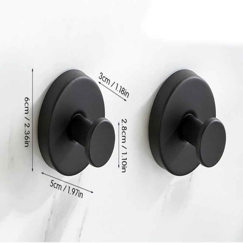 Stainless Steel Suction Cup Hooks – No Drill, No Damage Wall Organiser