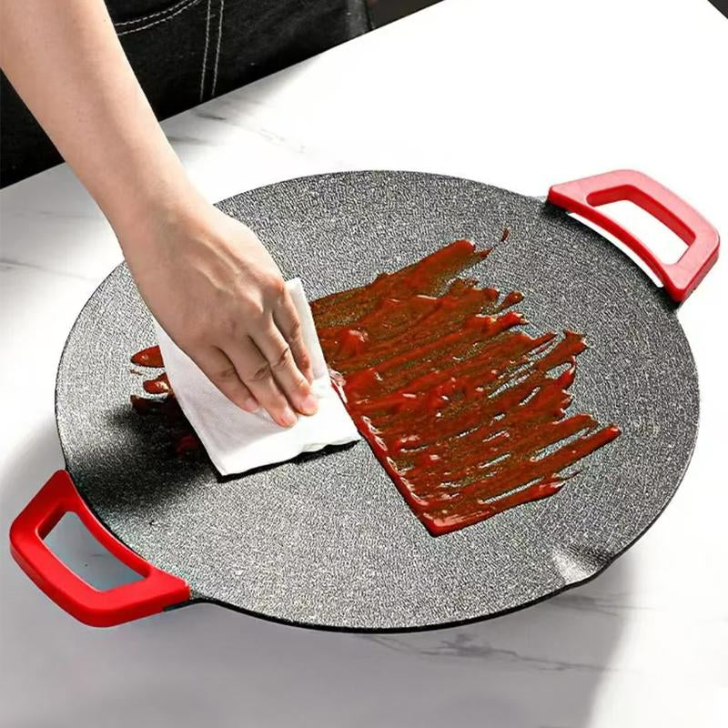 AORAN KITCHEN 1500W Electric Korean BBQ Grill – Smokeless Indoor Non-Stick Grill Pan