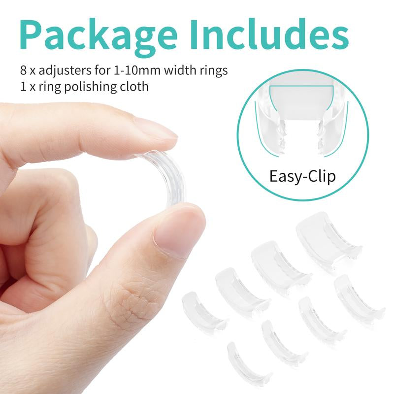 Invisible Ring Sizer Adjuster Set – Perfect Fit, No Slipping