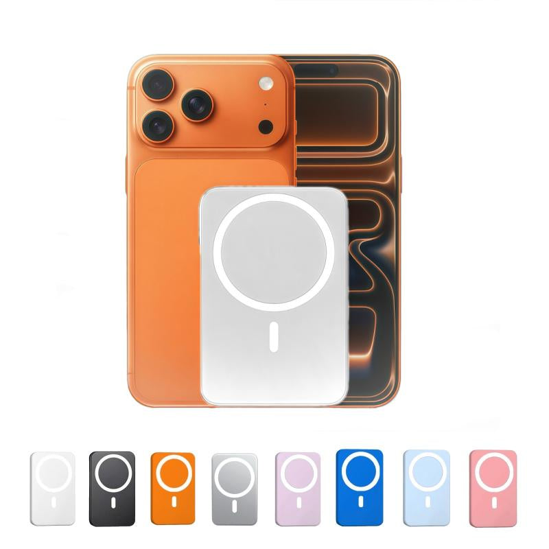 Magnetic Portable Charger 5000mAh – MagSafe Wireless Power Bank with 20W Fast Charge