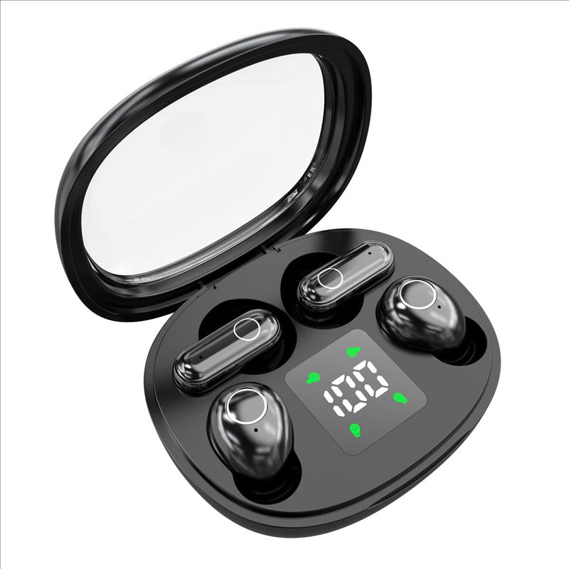 MSHUKCOE Mini Wireless Bluetooth Earbuds – Sleep & Sport Comfort