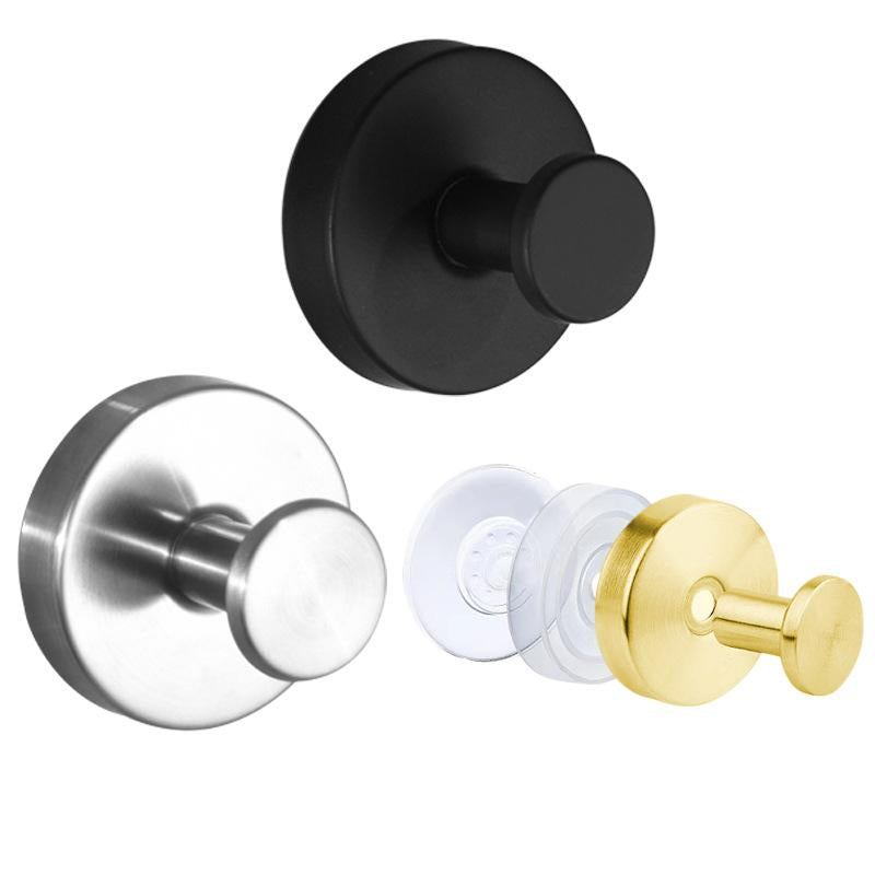 Stainless Steel Suction Cup Hooks – No Drill, No Damage Wall Organiser